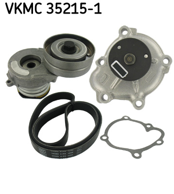 SKF VKMC 35215-1 Pompa acqua + Kit cinghia Poly V-Pompa acqua + Kit cinghia Poly V-Ricambi Euro